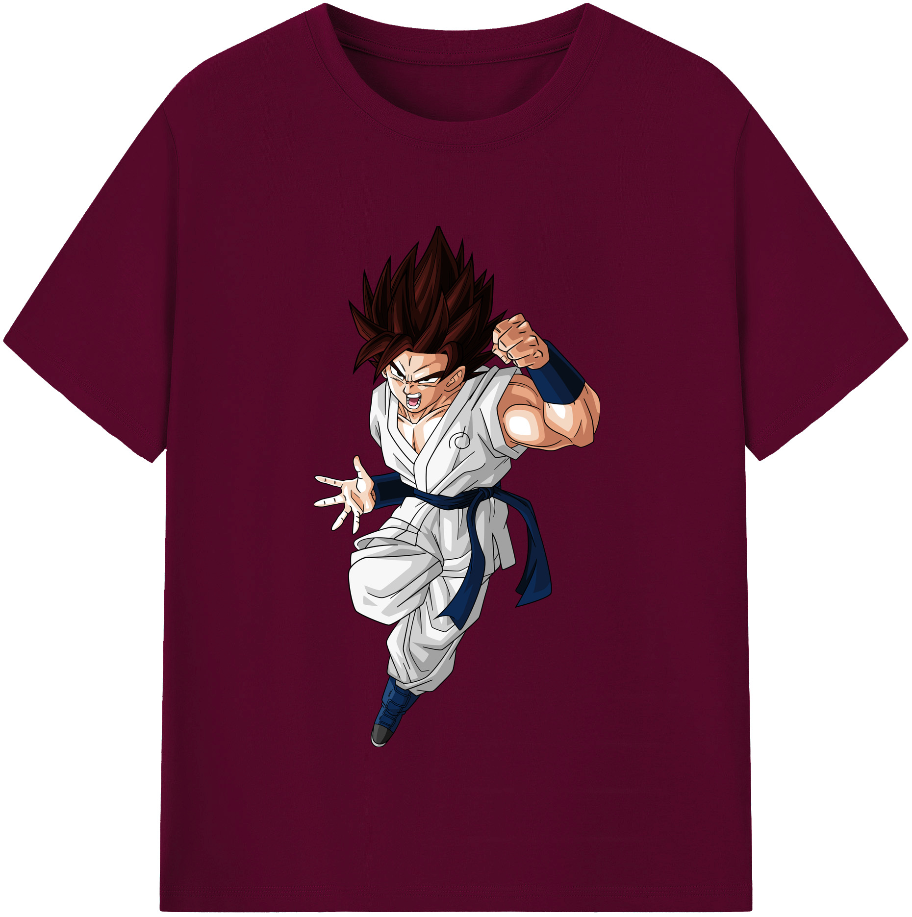（画像用） ドラゴンボール 孫 悟飯（そんごはん）DRAGON BALL Son Gohan レディースカジュアルプリントTシャツ（綿100％）